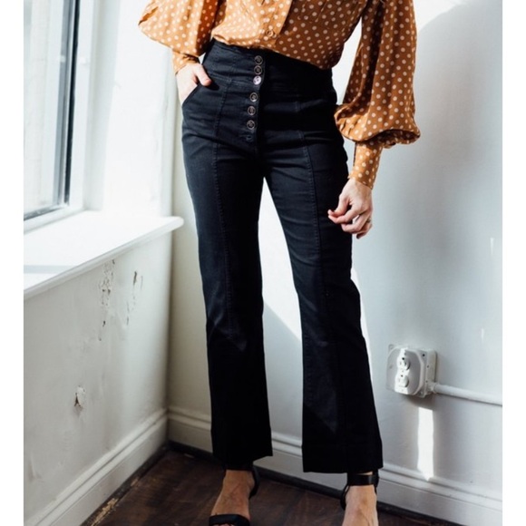 ULLA JOHNSON**Ellis High Waisted Pants**US 2 $350 - Picture 2 of 4